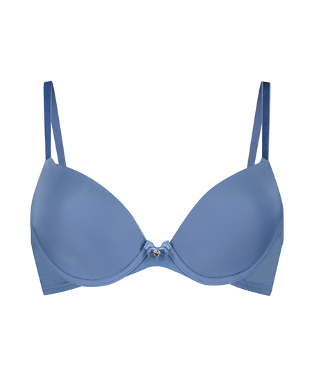 Soutien-gorge &agrave; armatures pr&eacute;form&eacute; Plunge, Bleu
