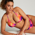 Triangle Haut de bikini Sunset, Violet