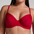 Haut de bikini Luna, Rouge