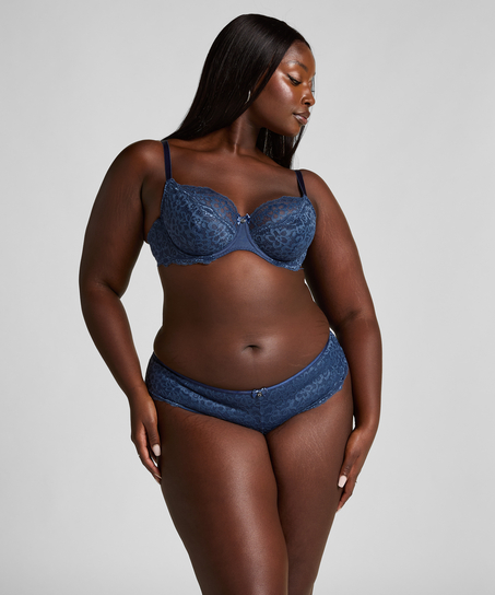 Soutien-gorge à armatures non-préformé Marine, Bleu