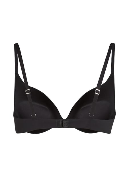 Soutien-gorge à armatures préformé push-up Smooth, Noir