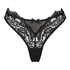 Slip brésilien à taille haute Jessie, Noir