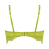 Soutien-gorge à armatures préformé longline Isabella, Vert
