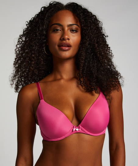 Soutien-gorge à armatures préformé Plunge, Rose