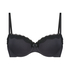 Soutien-gorge &agrave; armatures rembourr&eacute; Lola, Noir