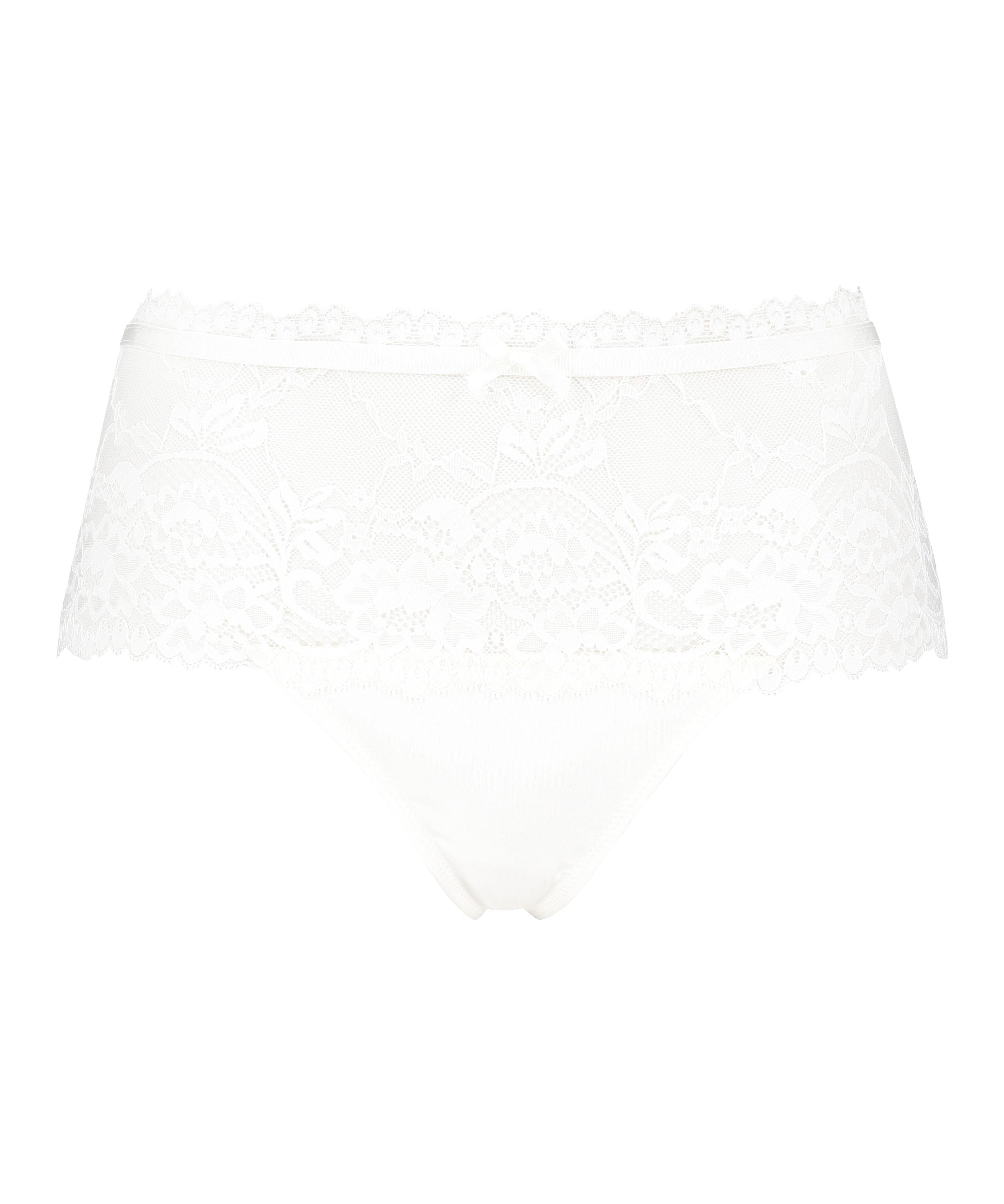 Boxer string Alda, Blanc, main