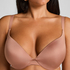 Soutien-gorge à armatures préformé push-up Smooth, Marron