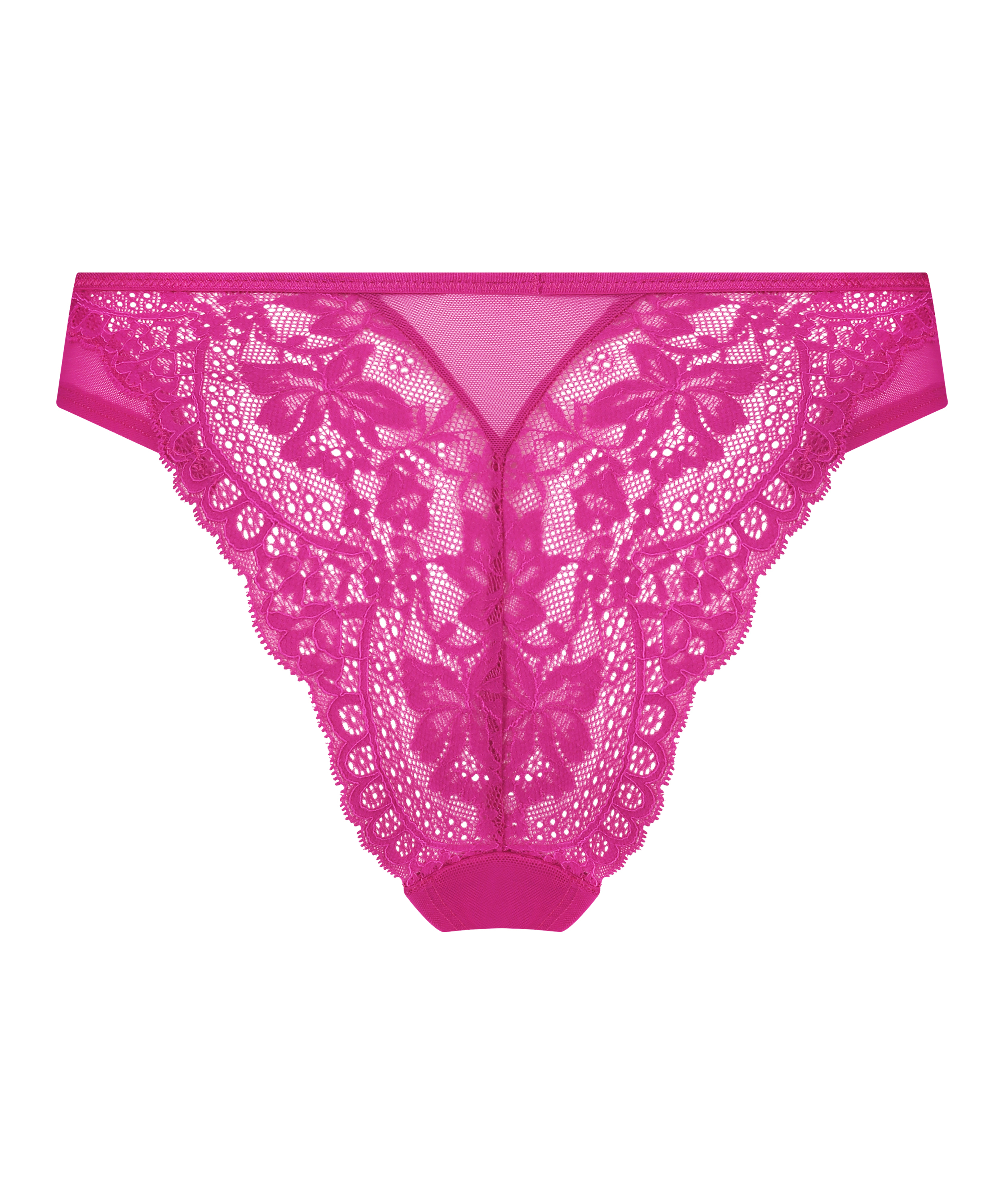 Slip brésilien Lindsey, Rose, main