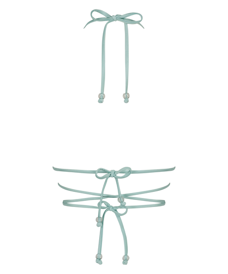 Haut de bikini triangle Sydney, Bleu