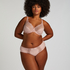 Slip taille haute Diva, Rose