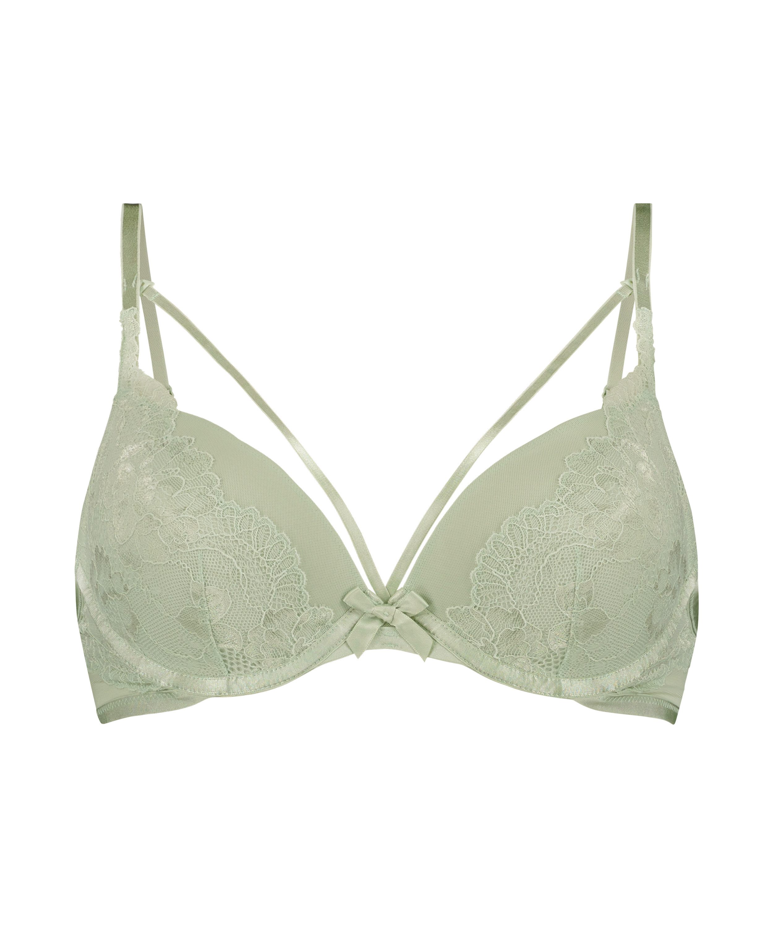Soutien-gorge pr&eacute;form&eacute; &agrave; armatures Meghan, Vert, main