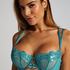 Soutien-gorge à armatures non-préformé Eros, Bleu