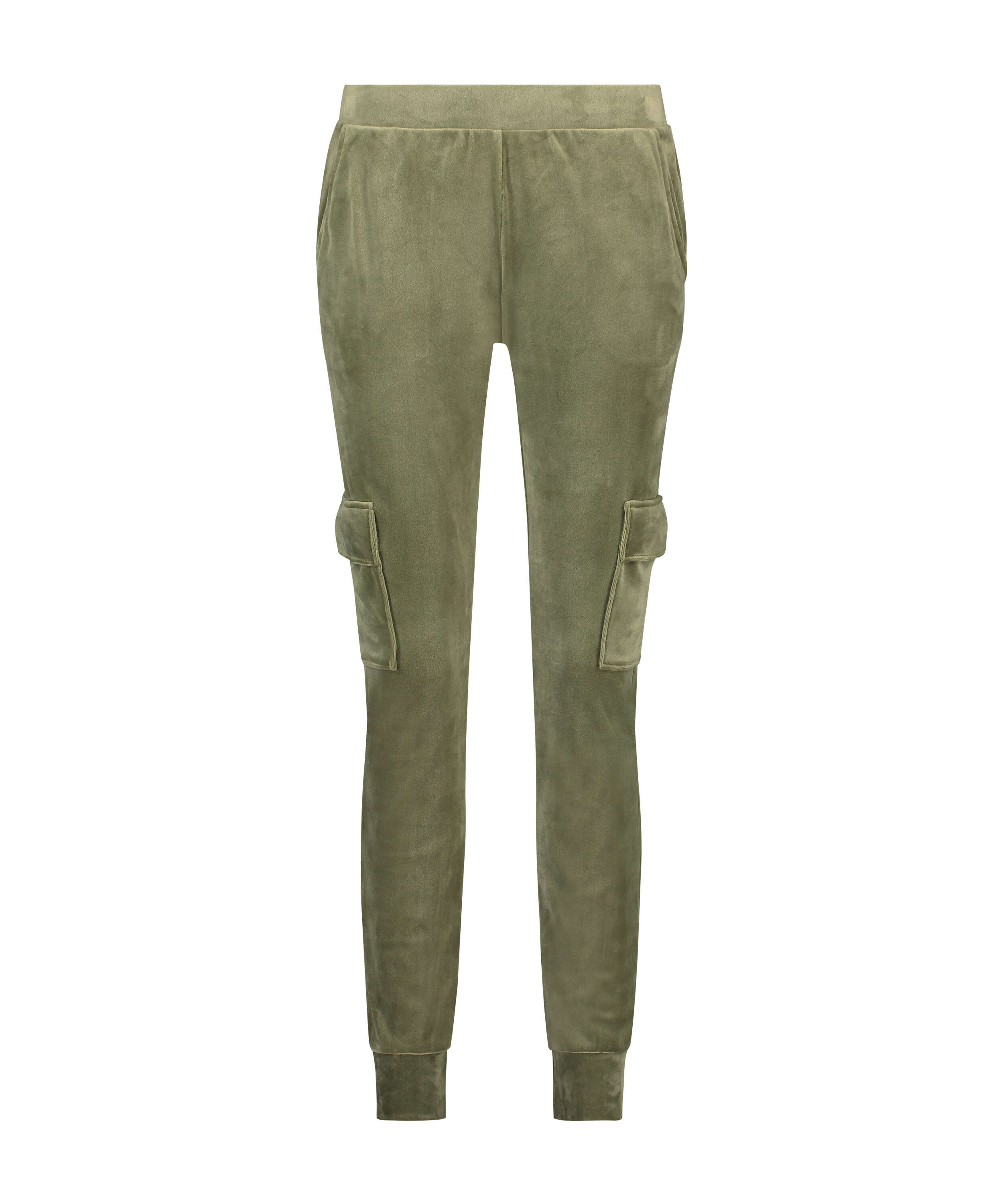 Pantalon de jogging Velours Cargo, Vert, main