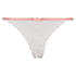 Thong lace, Blanc