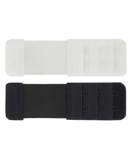 Lot de 2 extensions pour soutien-gorge, Noir