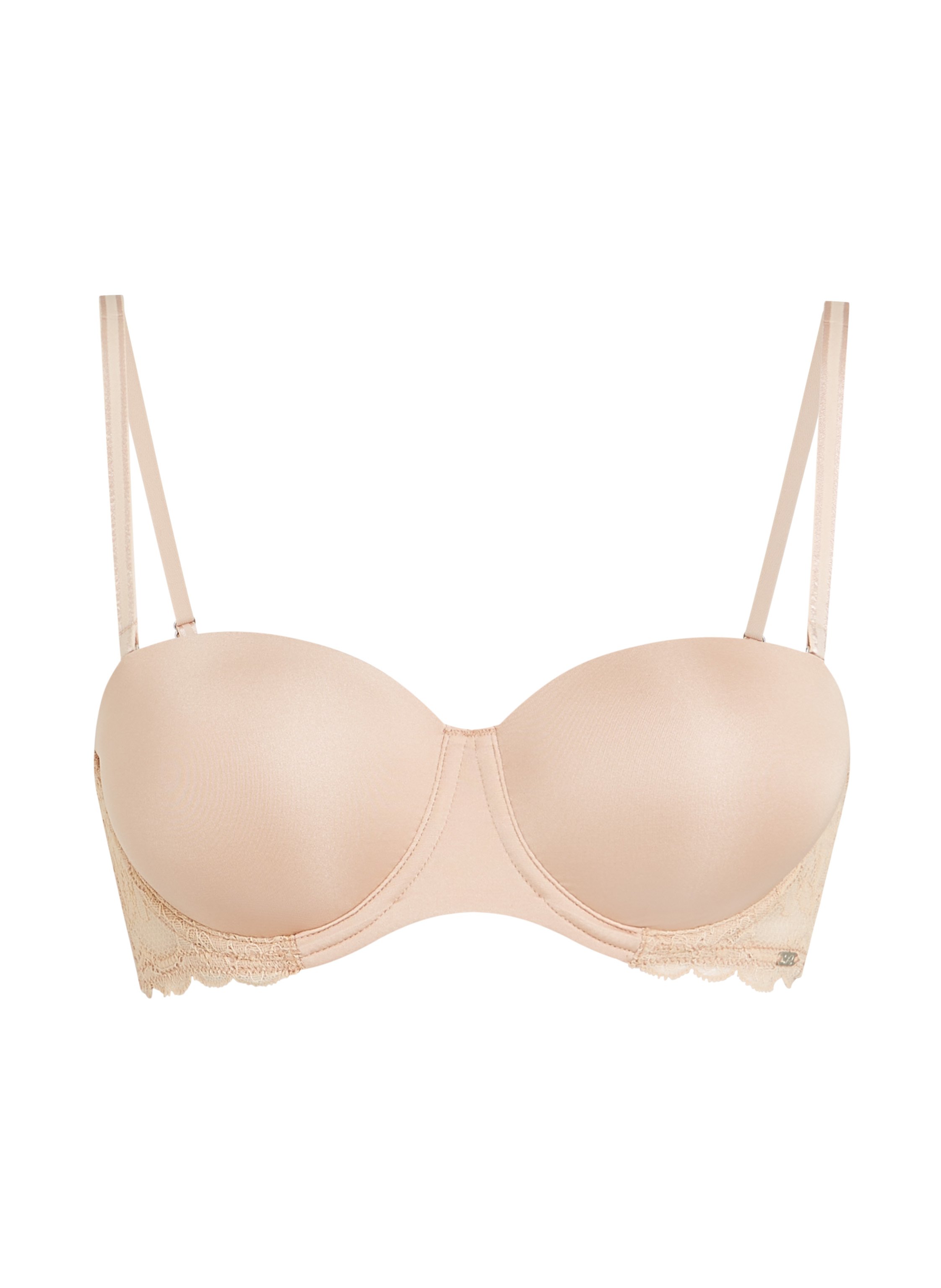 Soutien-gorge à armatures préformé sans bretelles Angie, Beige, main