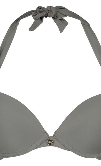 Haut de bikini &agrave; armatures &agrave; effet push-up pr&eacute;form&eacute; Tribe Taille A - E, Vert