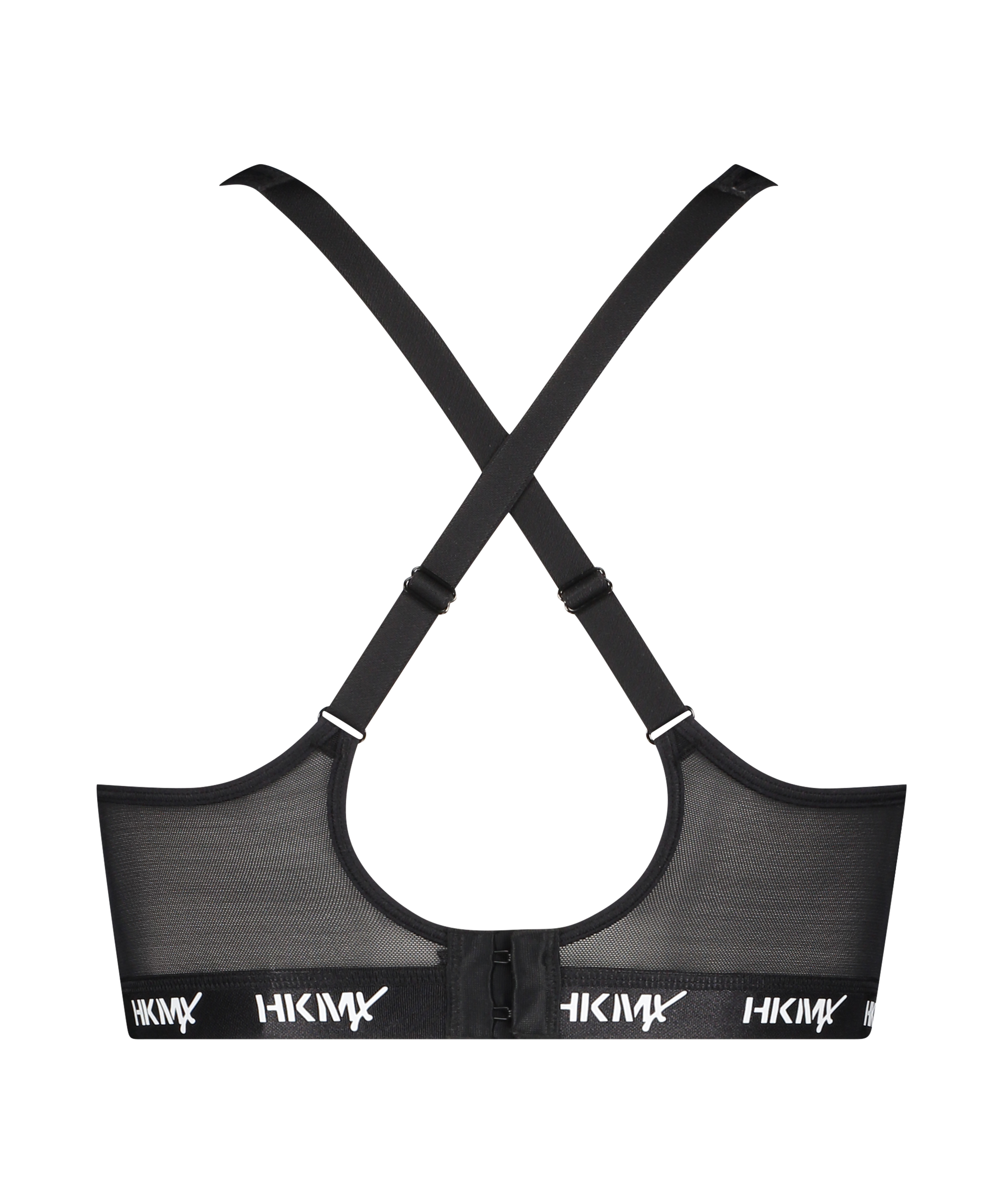 HKMX Soutien-gorge de sport The All Star Maintien niveau 2, Noir, main