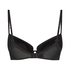 Soutien-gorge à armatures préformé push-up Essential, Noir