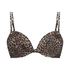 Haut de bikini push-up Cannes, Marron