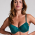 Soutien-gorge à armatures préformé Demi, Vert
