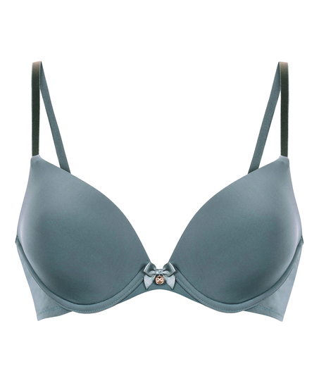 Soutien-gorge à armatures préformé Plunge, Bleu