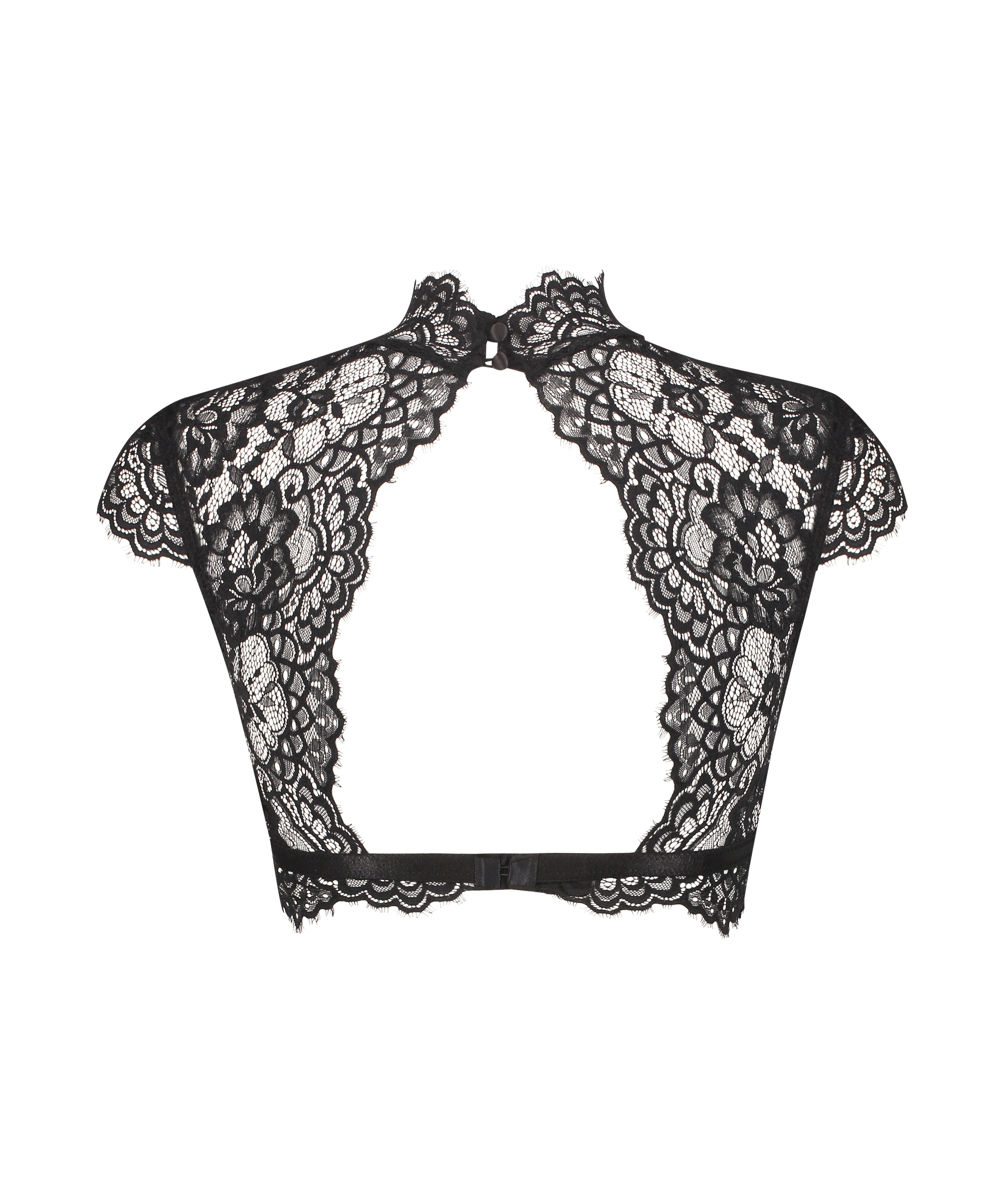 Bralette Marilyn, Noir, main