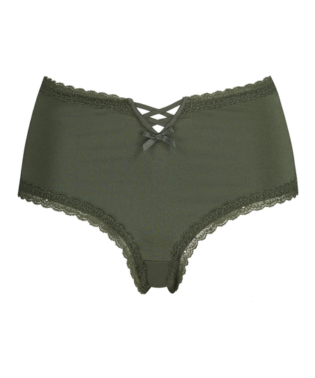 Slip brésilien en forme de V Vixen Curvy, Vert