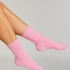 Chaussettes Duveteuses, Rose