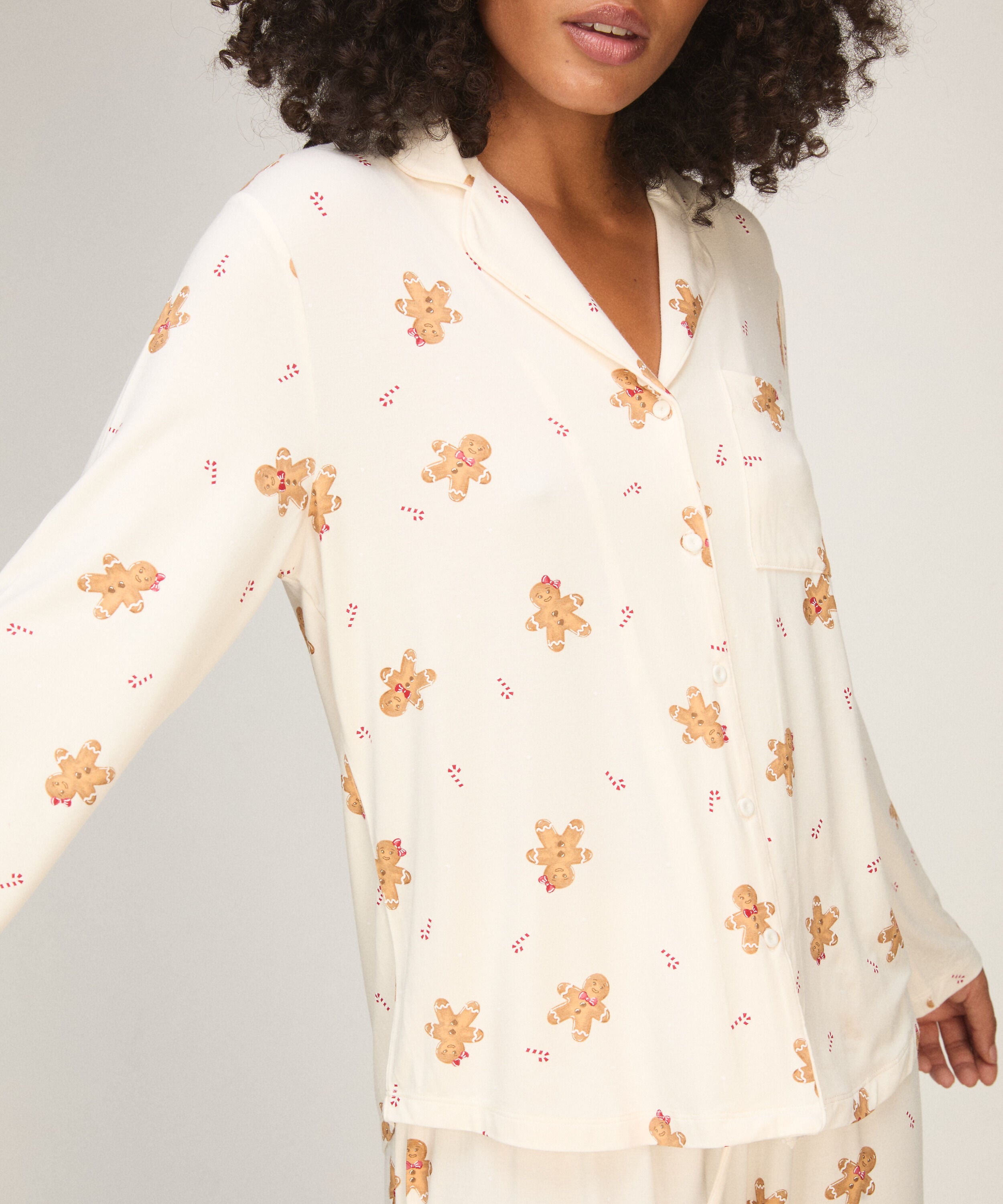 Chemise de Pyjama Essential, Blanc