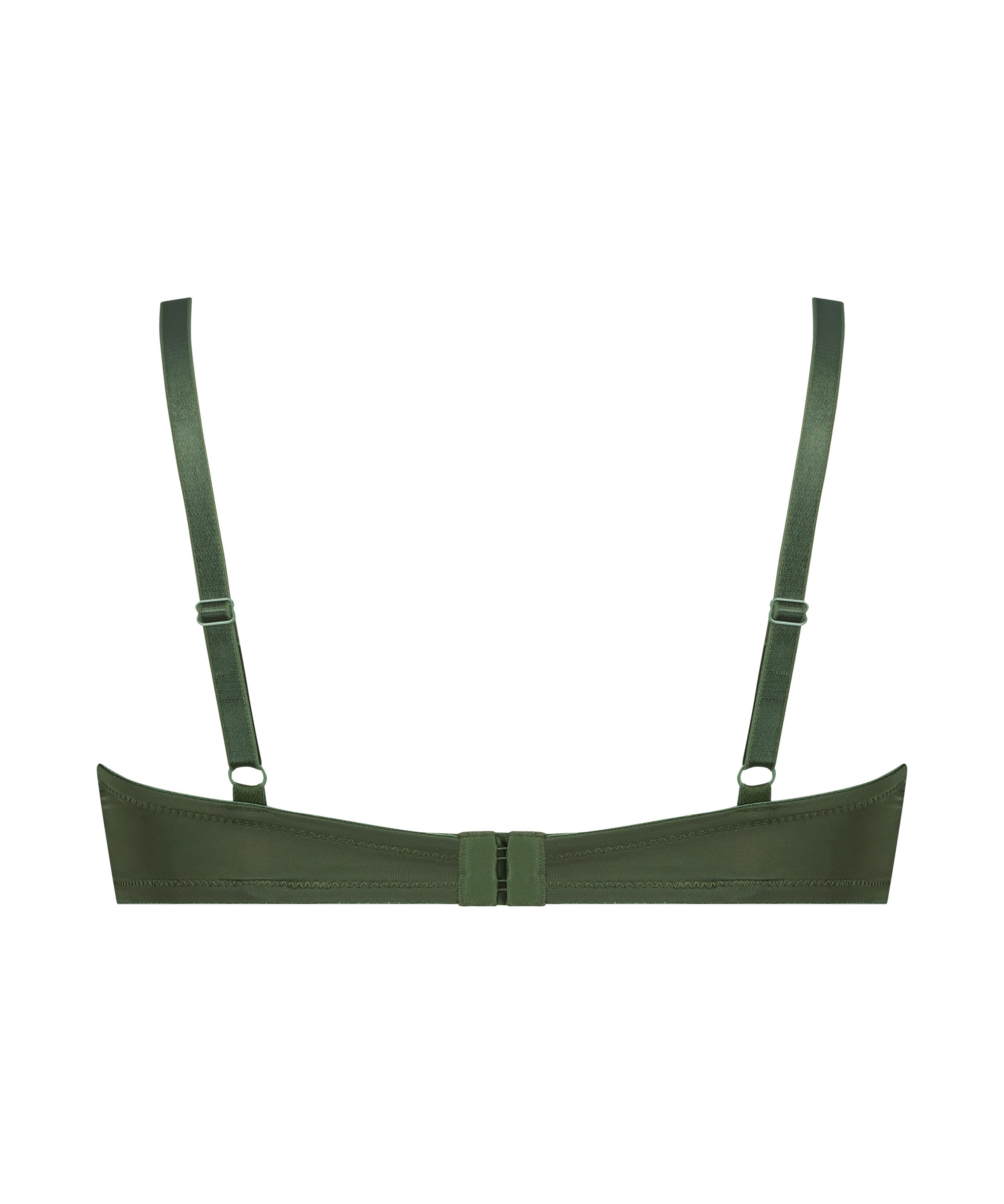 Soutien-gorge à armatures préformé Plunge, Vert, main