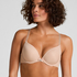 Soutien-gorge à armatures préformé Plunge, Beige