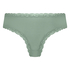 Slip brésilien V-shape mesh, Vert