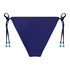 Slip de Bikini Cheeky Tanga Doha, Bleu