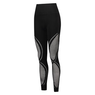 HKMX high waist legging de sport, Noir
