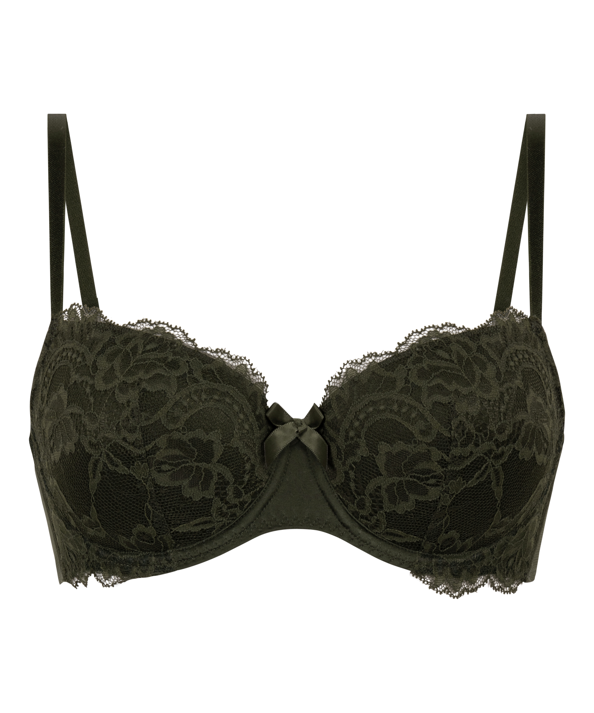 Soutien-gorge à armatures préformé Teddy, Vert, main