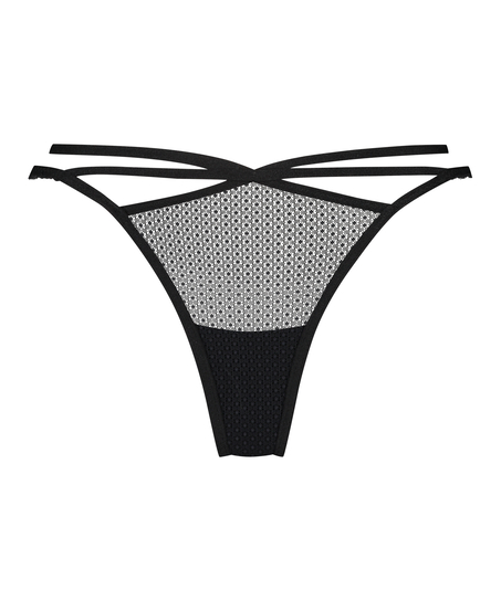 Slip mini br&eacute;silien Joy, Noir