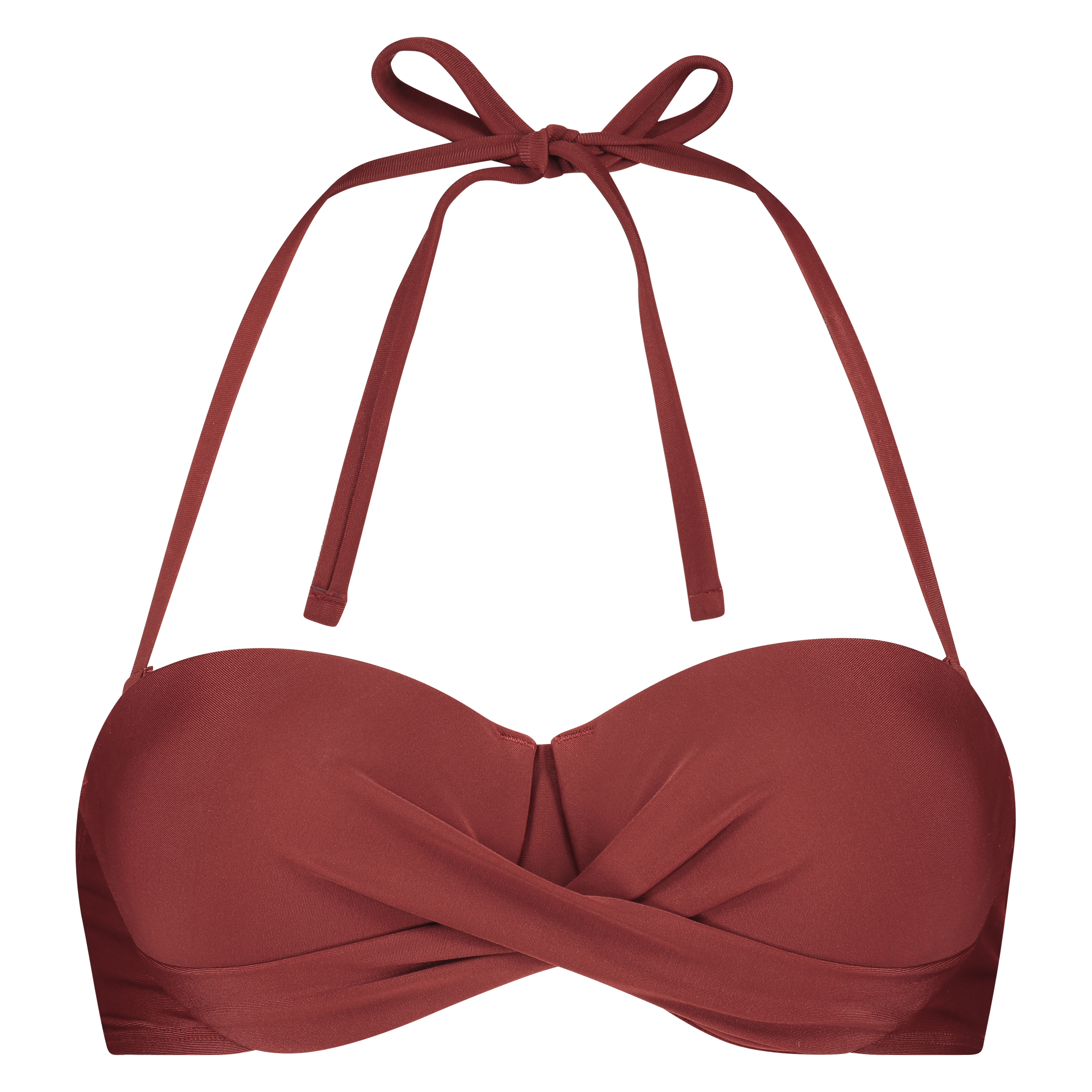 Haut de bikini à armatures à effet push-up préformé Cali Doutzen Bonnets A - E, Rouge, main