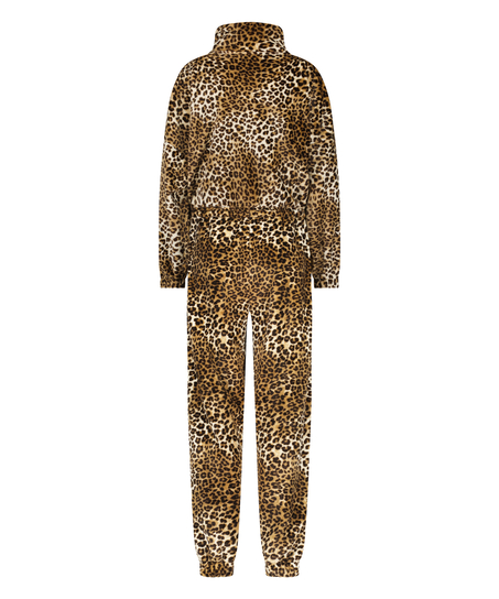 Onesie Flanelle Polaire, Beige