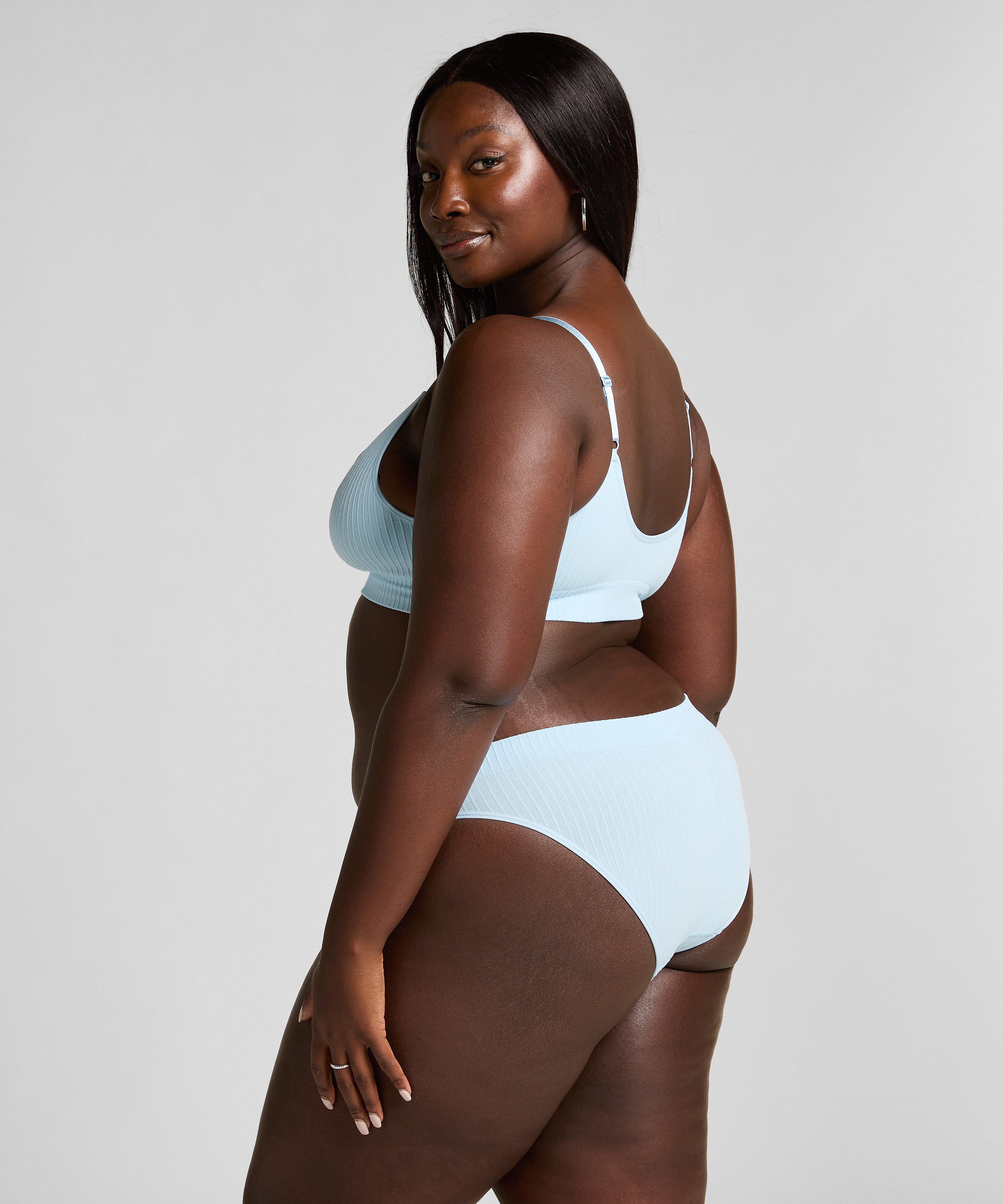 Brassière Dianne, Bleu, main