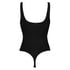 Body Rib Singlet, Noir
