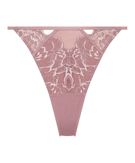 Slip brésilien Shayna, Rose