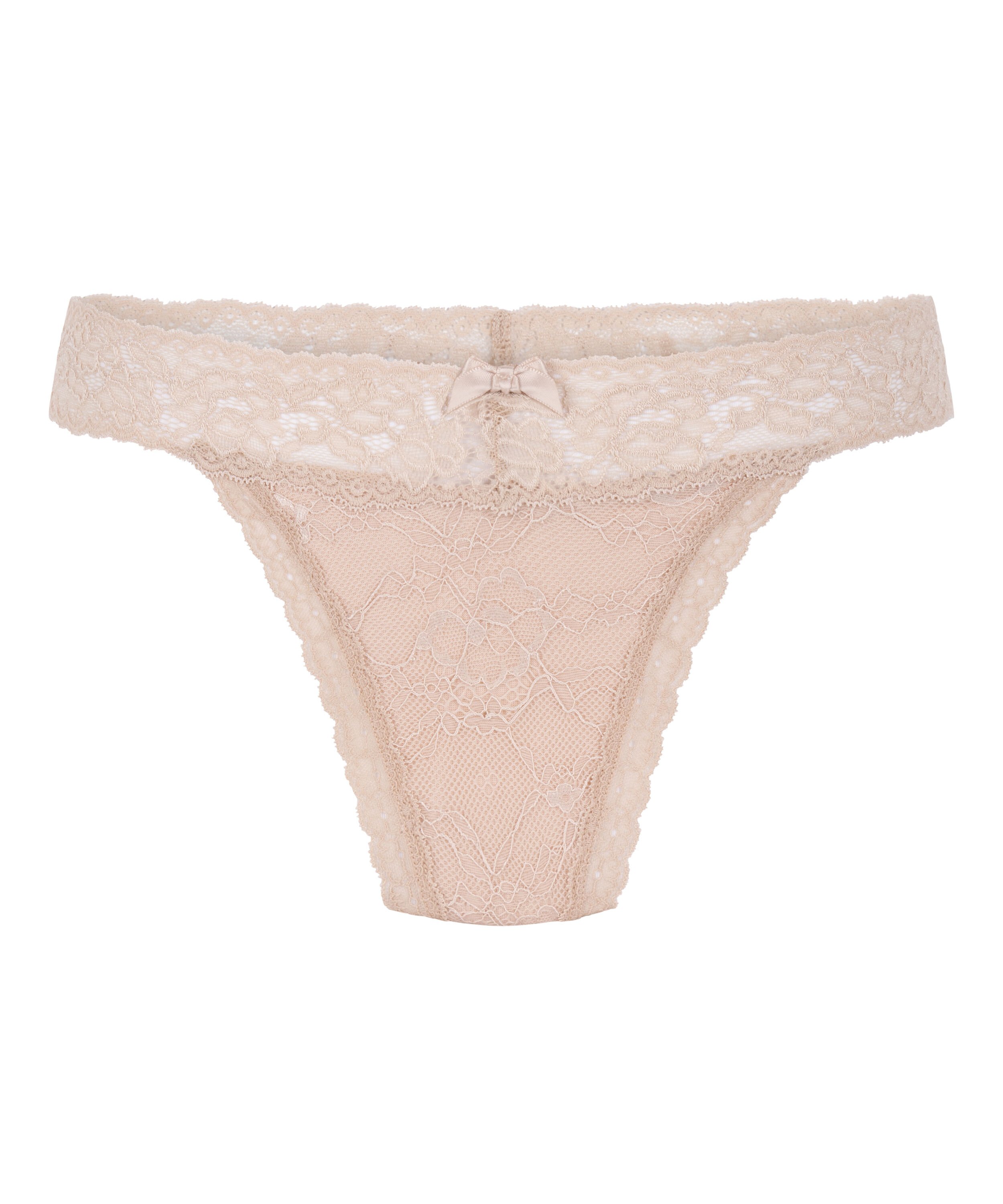 String extra bas Madison, Beige