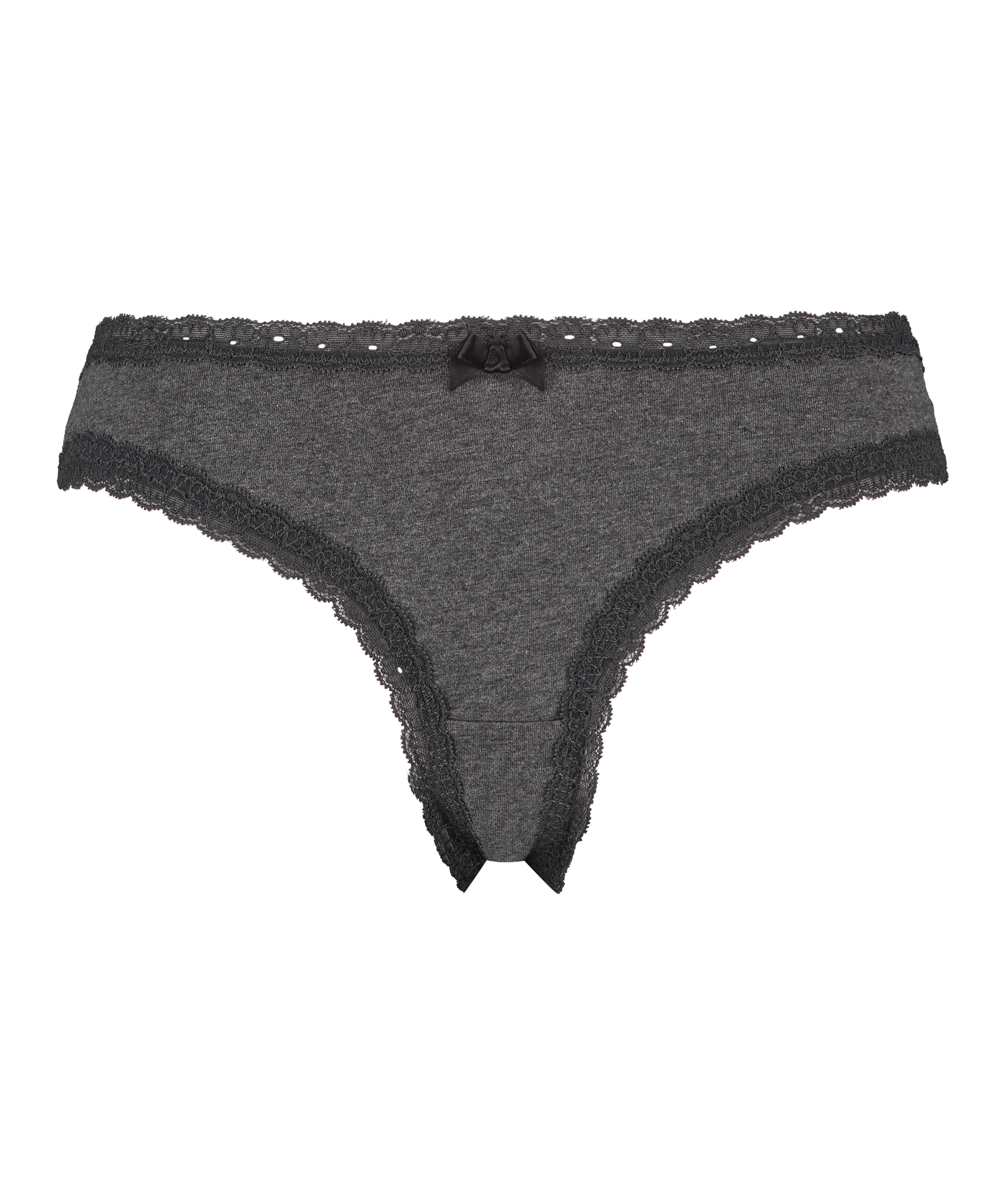 Slip brésilien coton, Gris, main
