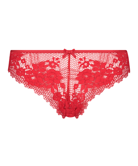Slip brésilien Bruna, Rouge