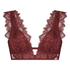 Soutien-gorge bustier non-rembourré à armatures Zoe, Rouge