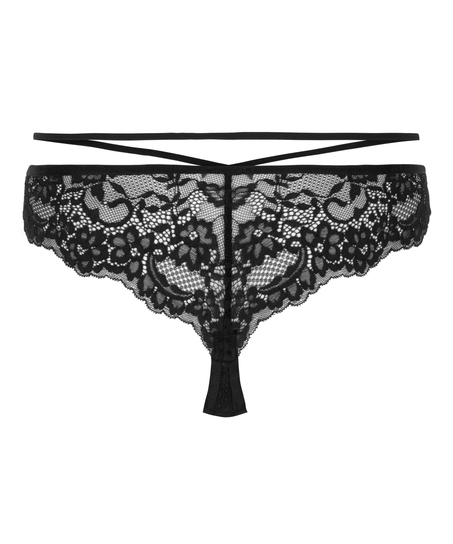 Culotte brésilienne Joy Fancy Mini, Noir