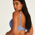 Soutien-gorge préformé sans armature Bessie, Bleu