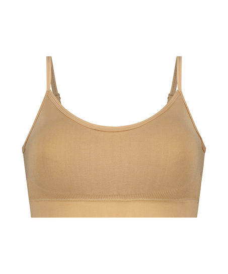 ﻿Bralette à lanières, Beige