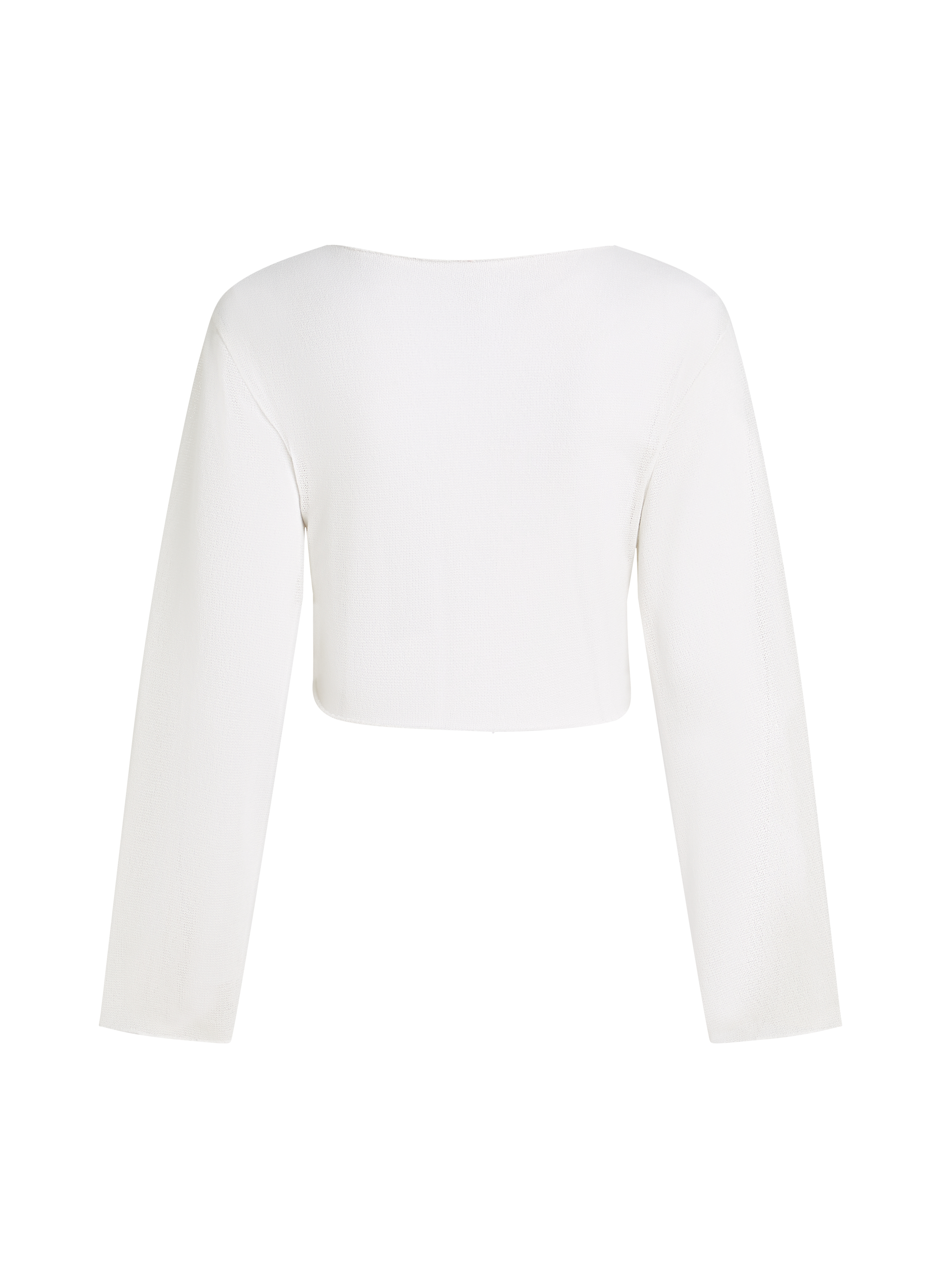 Débardeur de plage en maille, Blanc, main